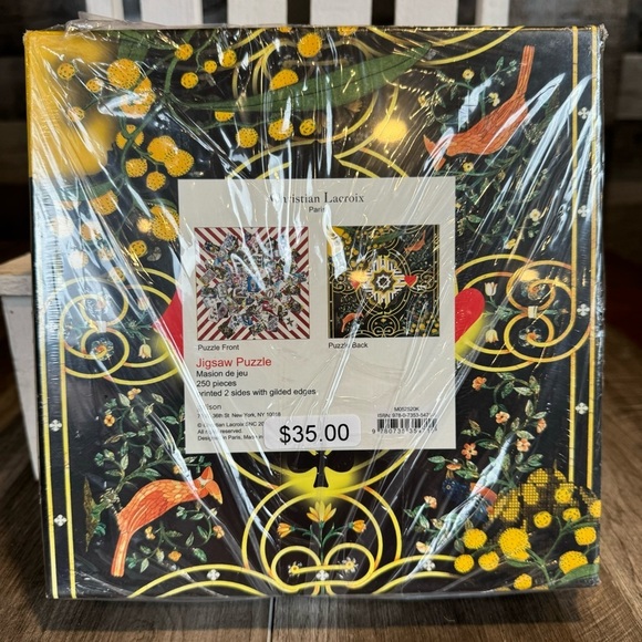Christian Lacroix Madison De Jeu Two Sided puzzle • New in Box/Sealed - Picture 6 of 9